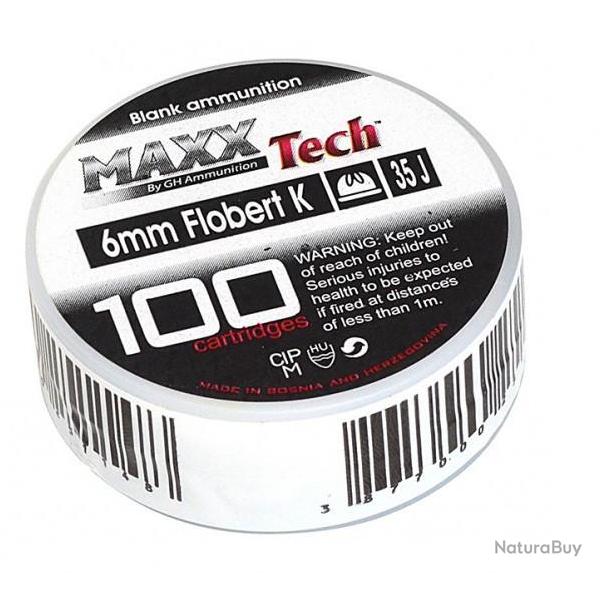 Boites de Cartouches  Cal. 6 mm  Flobert x 100  Maxx tech