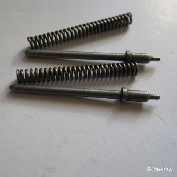 VENDU PAR CUIRASSIER11 PAIRE TIGES GUIDE AVEC RESSORTS DE MARTEAUX FUSIL FALCOR MANUFRANCE CAL 12