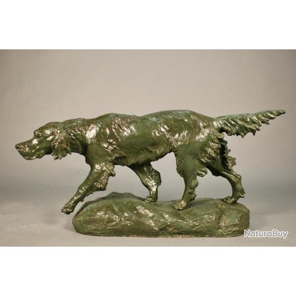 "Setter � l'aff�t" par Thomas Fran�ois Cartier (1879-1943)