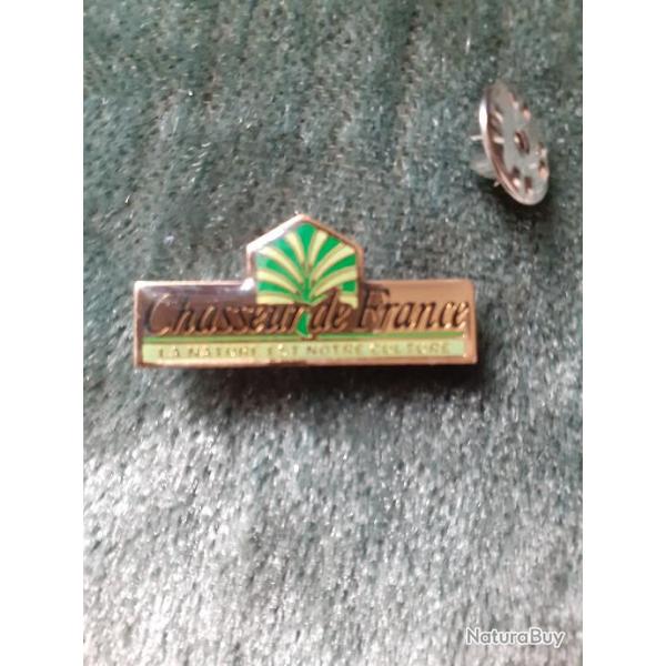 pins UNFDC  Chasseurs de france " la nature est notre culture "