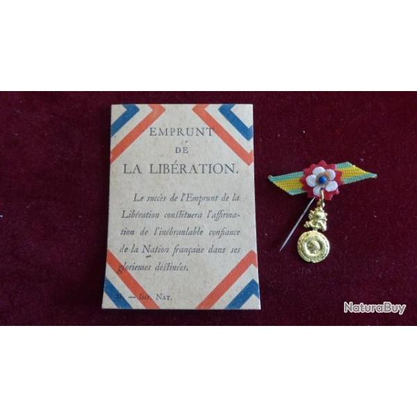 WW1 RARE PETIT CARTON EMPRUNT DE LA LIBERATION LOT 2 MODELE DIFFERENT