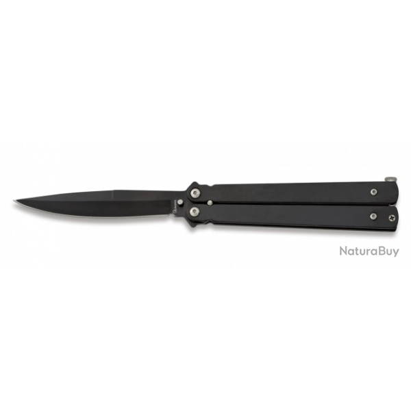 couteau papillon noir Lame 9.60 cm 0215107