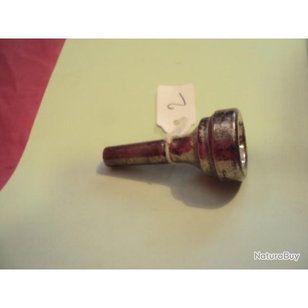Embouchure Trompette ou embout Cor de chasse      (2)