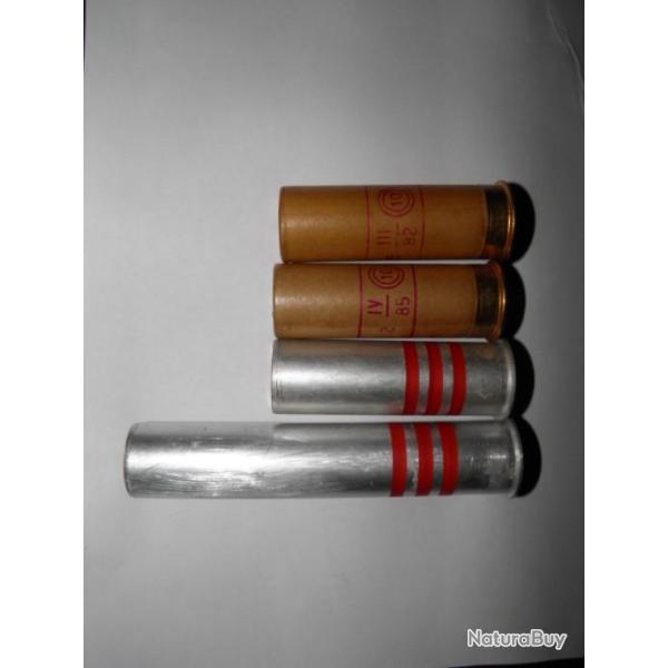 Ensemble de collection de quatre fus�es de signalisation Tch�que et Bulgare