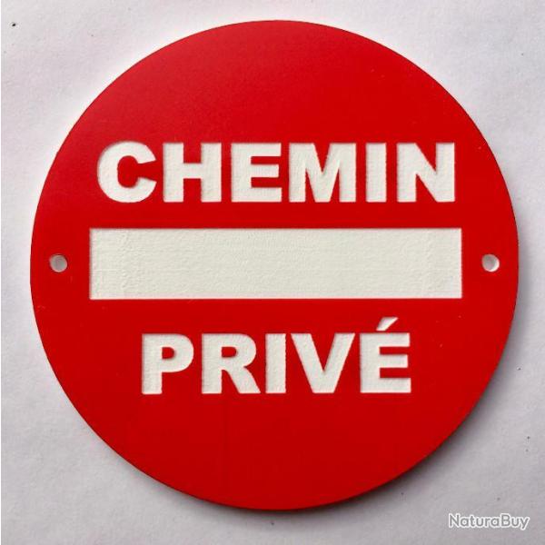 panneau CHEMIN PRIV� � 300 mm