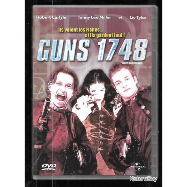 guns 1748 robert carlyle , cape et pistolets , aventure  dvd