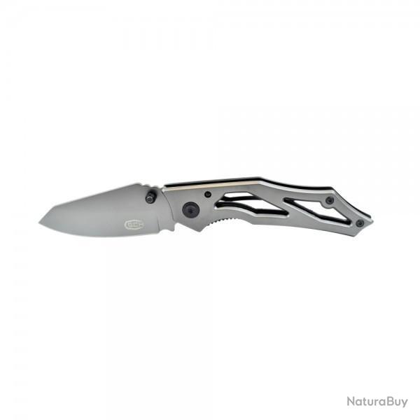 Couteau pliant tout m�tal avec lame 6 cm