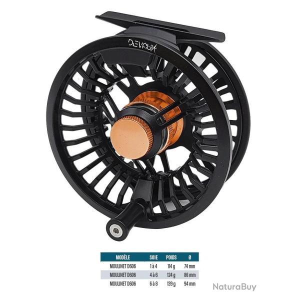 MOULINET DEVAUX D606 SOIE 8 A 10