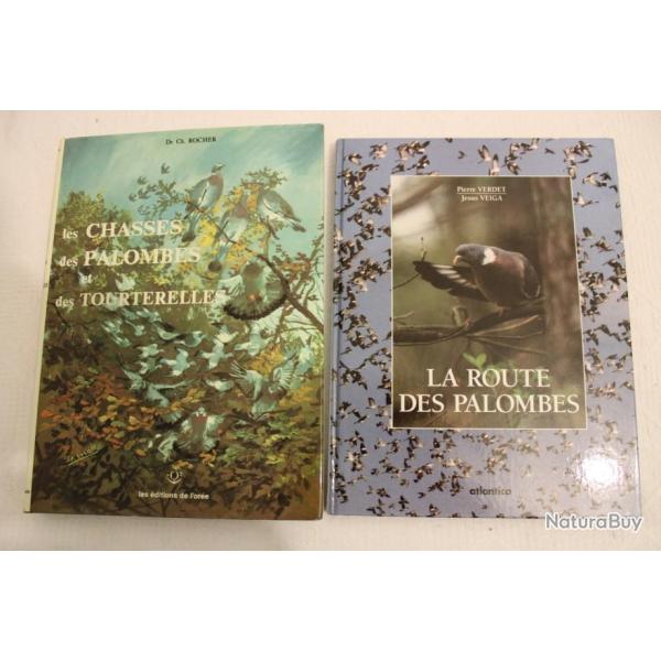 Lot 2 ouvrages chasse des palombes et tourterelles