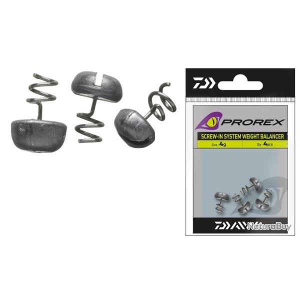 PLOMB SCREW IN WEIGHT BALANCER 4gr