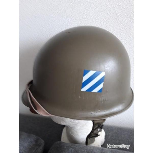 DECALCOMANIE POUR CASQUE U S. DE LA 3 EME DIUS