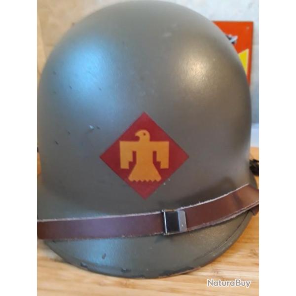 DECALCOMANIE POUR CASQUE U S. DE LA 45 EME DIUS