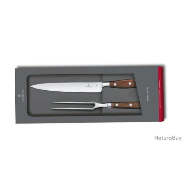 7.7240.2 Jeu de 2 couteaux de cuisine Victorinox Forg�s "Grands Ma�tre"