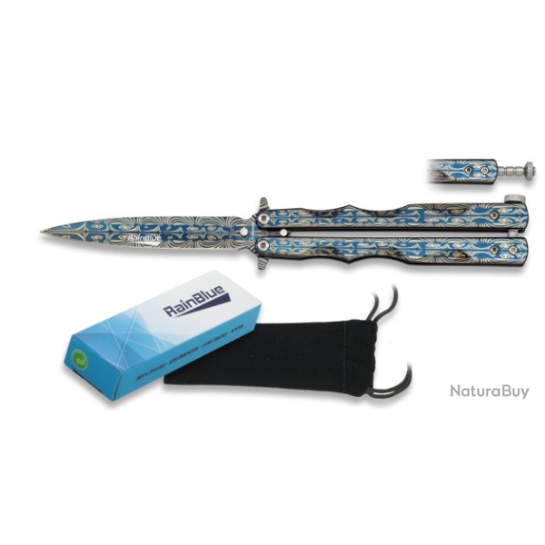 Couteau papillon Rainblue Lame 10 cm 02140071