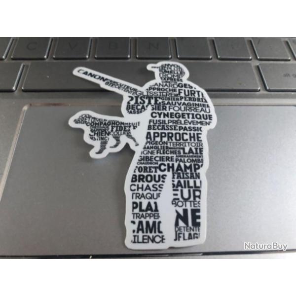Autocollant Chasseur