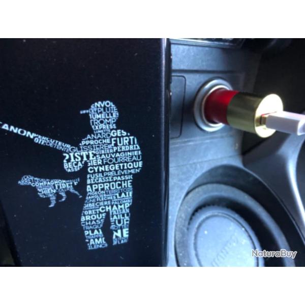 Chargeur smartphone USB calibre 12