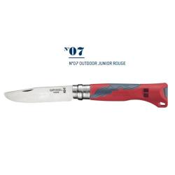 N&deg;07 OUTDOOR JUNIOR OPINEL Rouge