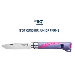 N&deg;07 OUTDOOR JUNIOR OPINEL Parme