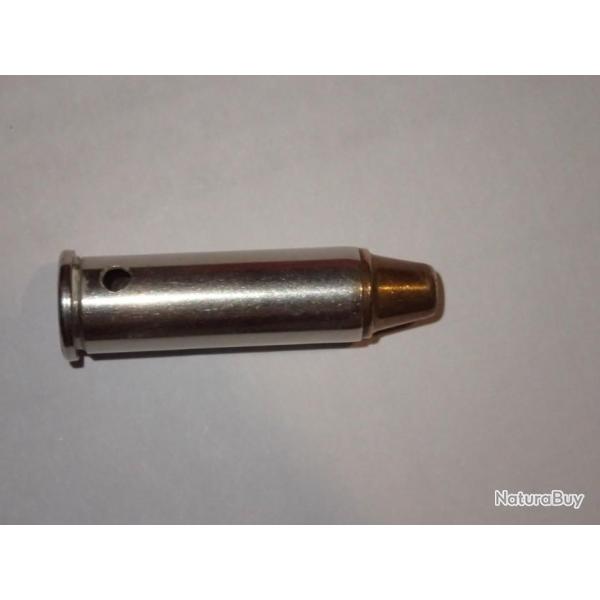 Cartouche neutralise - 38 Special - Federal -  Ogive SWC cuivr - tui nickel