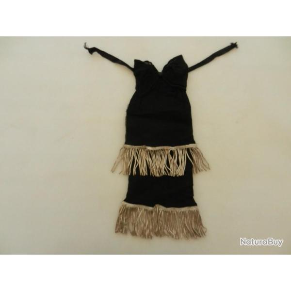 ancien brassard ou cravate de deuil militaire pour drapeau