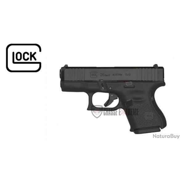 Pistolet GLOCK 26 Gen5 Fs cal 9x19