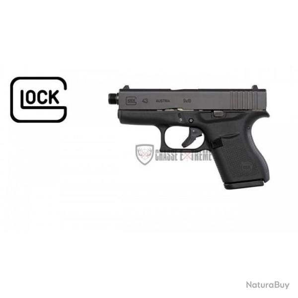 Pistolet GLOCK 43 Gen4 Filet� cal 9x19mm