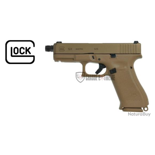 Pistolet GLOCK 19X Gen5 Filet� cal 9x19mm