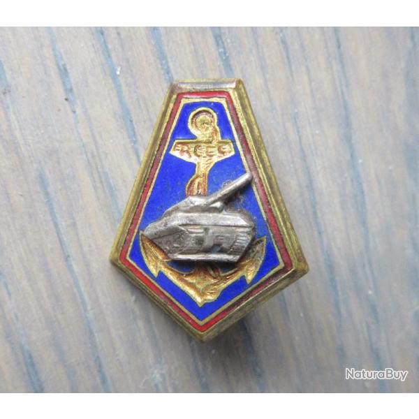 INSIGNE MINIATURE REGIMENT COLONIAL DE CHASSEURS DE CHARS ( DRAGO )