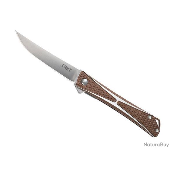 COUTEAU CRKT CROSSBONES BRONZE