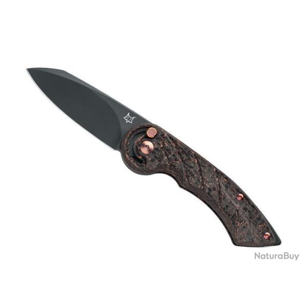 COUTEAU FOX RADIUS FIBRE DE CARBONE/CUIVRE