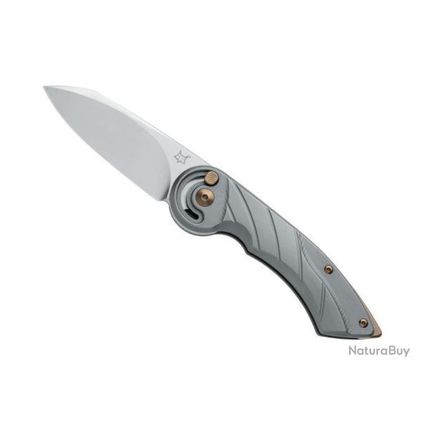 COUTEAU FOX RADIUS TITANIUM GRIS