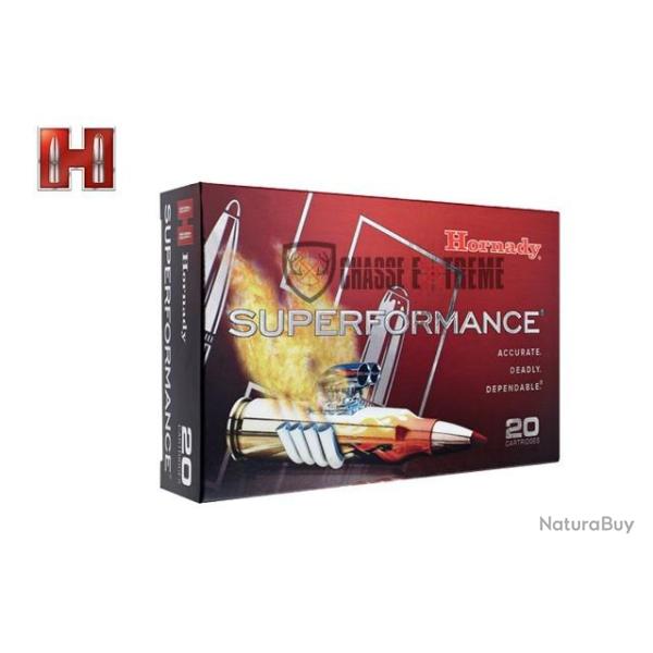 20 Munitions HORNADY Superformance Cal 7mm Rem Mag 162 Gr Sst