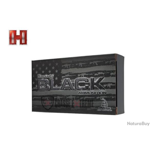 20 Munitions HORNADY Black 308 Win 168 Gr A-Max