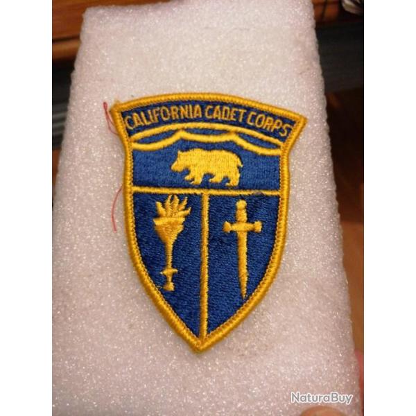 Patch arm�e us CALIFORNIA CADET CORPS ORIGINAL