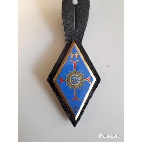 insigne pucelle 11� rc : insigne m�tallique du 11� r�giment de cuirassiers
