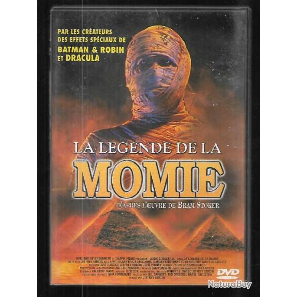 la l�gende de la momie dvd suspense horrifique