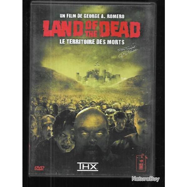 le territoire des morts land of the dead  dvd de george a.romero