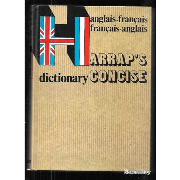 harrap's dictionnaire anglais-fran�ais, fran�ais-anglais
