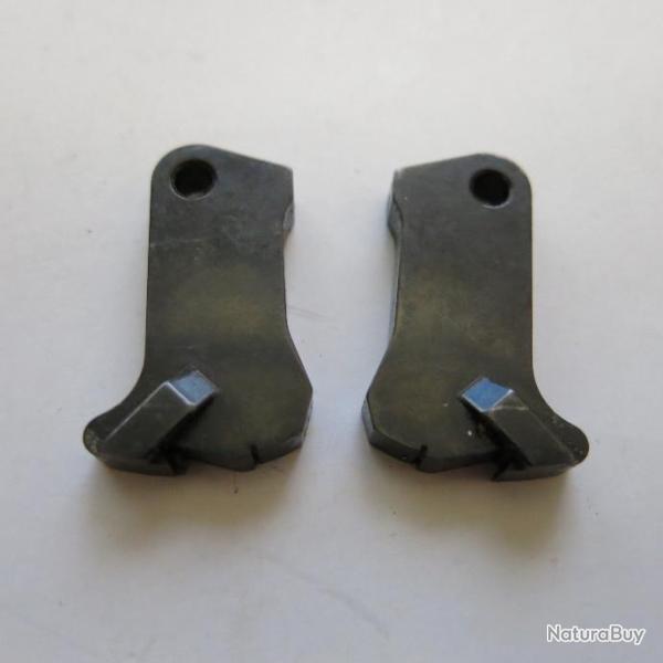 VENDU PAR CUIRASSIER11 PAIRE DE CHIENS  DE FUSIL DE CHASSE SUPERPOSE ITALIEN CAL 12