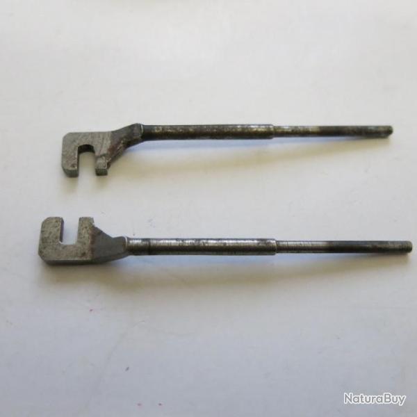 VENDU PAR CUIRASSIER11 01 PAIRE DE TIGES GUIDE DE CHIEN   DE FUSIL DE CHASSE