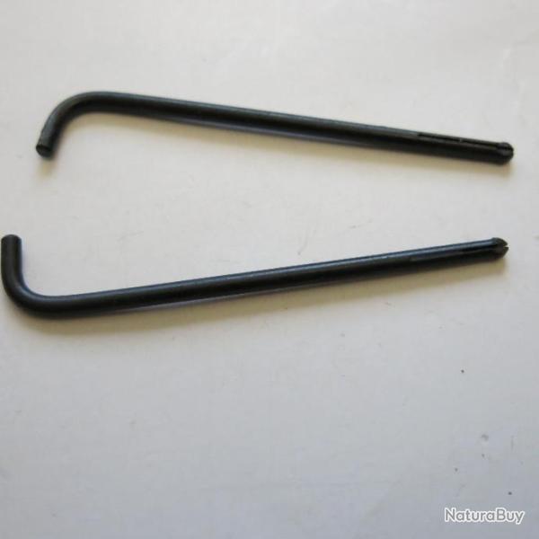 VENDU PAR CUIRASSIER11DOIGT PAIRE DE TIGES RAPPEL D'EJECTEURS  DE FUSIL DE CHASSE SUPERPOSE ITALIEN