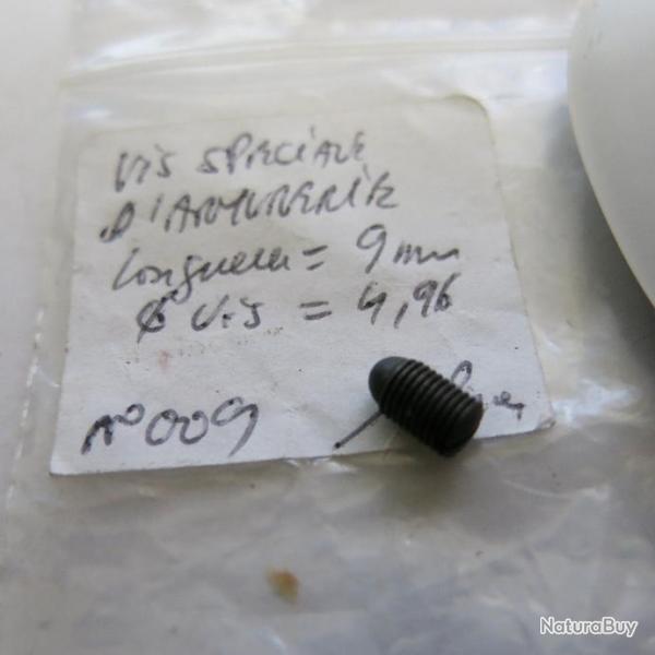 VENDU PAR CUIRASSIER11 N009 VIS SPECIALE D'ARMURERIE