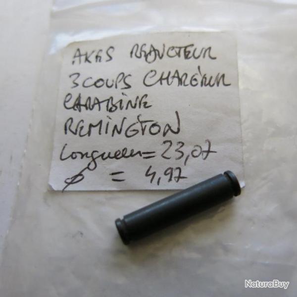 VENDU PAR CUIRASSIER11 AXE REDUCTEUR 3 COUPS CHARGEUR CARABINE REMINGTON