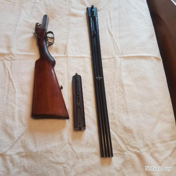 collector  fusil juxtapos�  NEMROD  artisanal stephanois en calibre 16