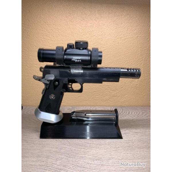Support pour pistolet ipsc / tsv carcasse 2011 open et standard ( sti, svi, infinity, bull,sps etc.)