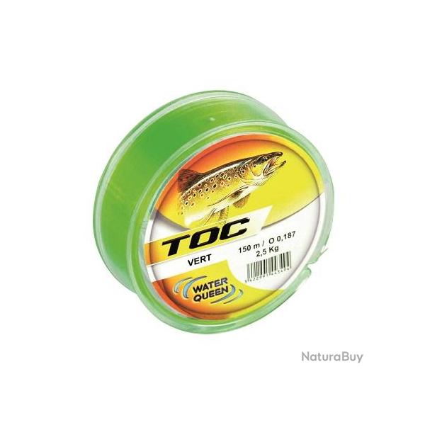 FIL SPECIAL TOC VERT FLUO 150M NPC 0.128mm / 1.20kg
