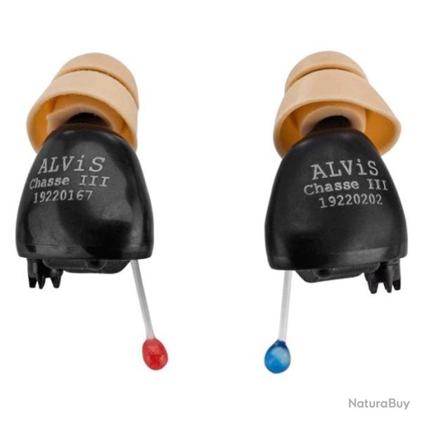 Oreillettes Alvis chasse III