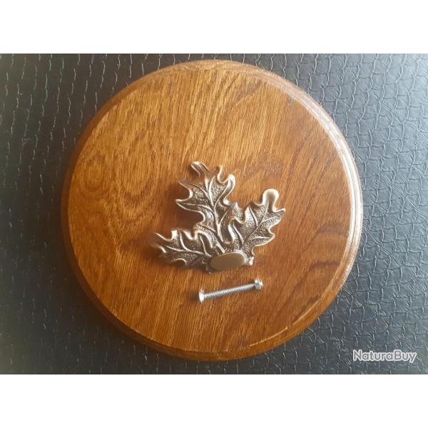 Ecusson plus bronze Grand modle.