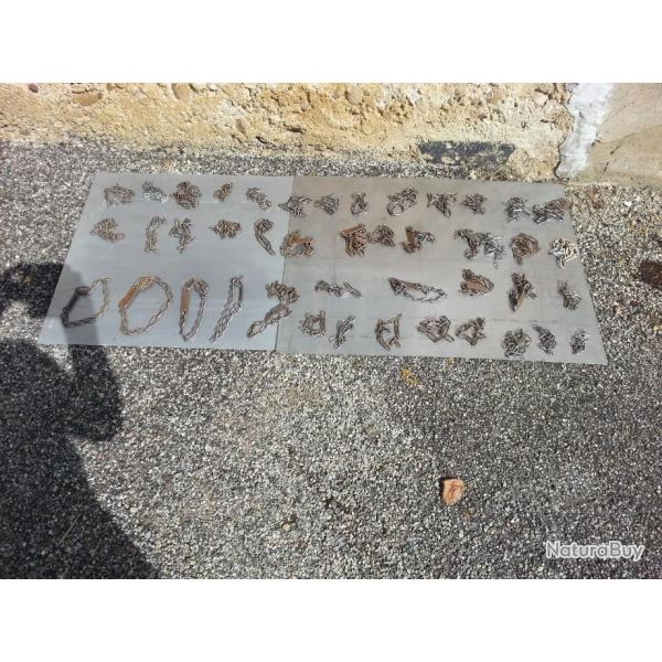 44 solides colliers m�talliques r�glables