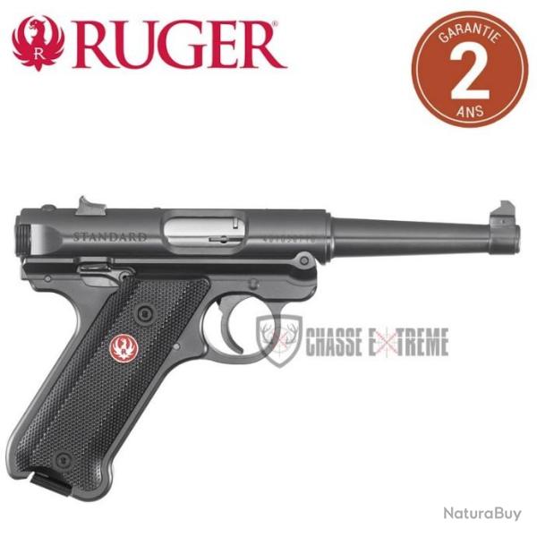 Pistolet RUGER MARK IV Standard Bronz� 4.75" cal 22Lr